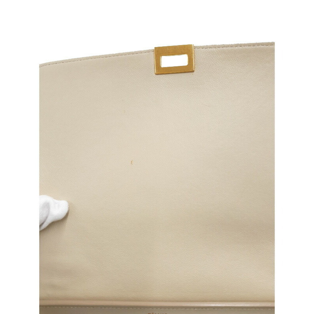 Celine Trapeze Leather 2WAY Handbag Shoulder Bag - Picture 6 of 9